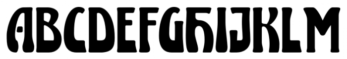 Lugano Regular Font UPPERCASE
