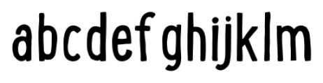 LunchBox Regular Font LOWERCASE