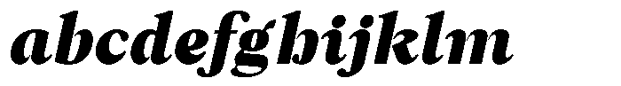 Lubea Serif Sf Lubea Serif Black Italic FONT