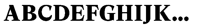 Lubea Serif Sf Lubea Serif Black Font UPPERCASE