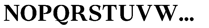 Lubea Serif Sf Lubea Serif Bold Font UPPERCASE