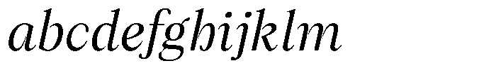 Lubea Serif Sf Lubea Serif Book Italic FONT