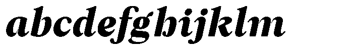 Lubea Serif Sf Lubea Serif Extra Bold Italic FONT
