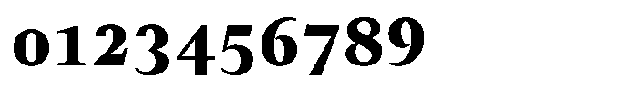 Lubea Serif Sf Lubea Serif Extra Bold Font OTHER CHARS