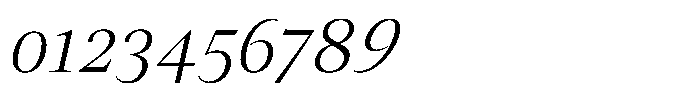 Lubea Serif Sf Lubea Serif Light Italic Font OTHER CHARS