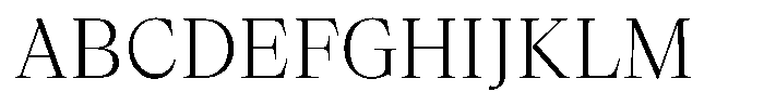Lubea Serif Sf Lubea Serif Light Font UPPERCASE