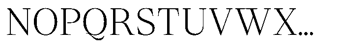 Lubea Serif Sf Lubea Serif Light Font UPPERCASE