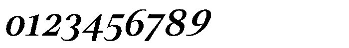 Lubea Serif Sf Lubea Serif Medium Italic Font OTHER CHARS