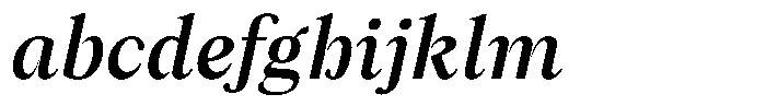 Lubea Serif Sf Lubea Serif Medium Italic FONT