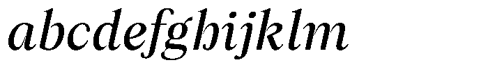 Lubea Serif Sf Lubea Serif Regular Italic FONT