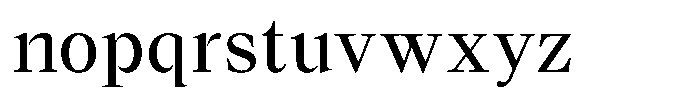 Lubea Serif Sf Lubea Serif Regular Font LOWERCASE