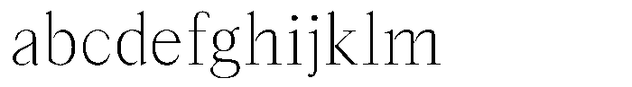 Lubea Serif Sf Lubea Serif Thin FONT