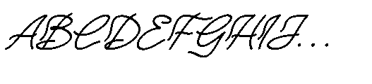 Lubiedo Italic Font UPPERCASE