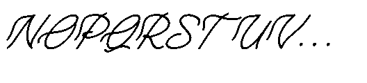 Lubiedo Italic Font UPPERCASE