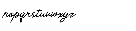 Lubiedo Italic Font LOWERCASE