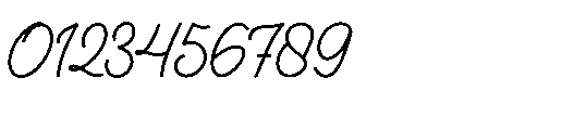 Lubiedo Regular Font OTHER CHARS