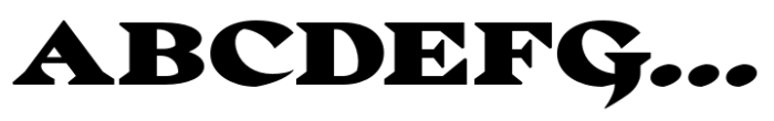 Lucaria Black Font UPPERCASE