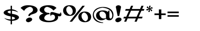Lucaria Bold Font OTHER CHARS