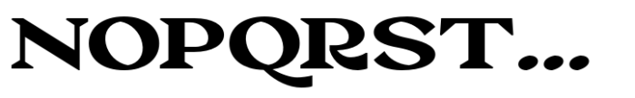 Lucaria Bold Font UPPERCASE