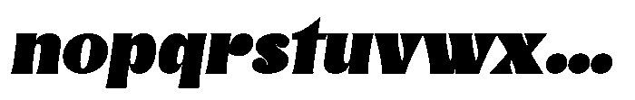 Lucentia Italic Font LOWERCASE