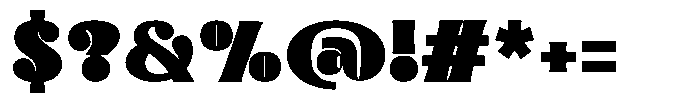 Lucentia Regular Font OTHER CHARS