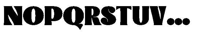 Lucentia Regular Font UPPERCASE