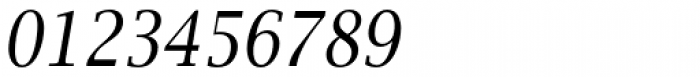 Lucida Bright Narrow Italic Font OTHER CHARS