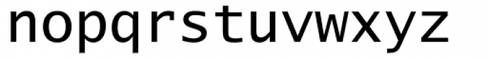 Lucida Console Std Font LOWERCASE