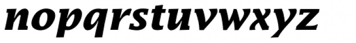 Lucida EF Bold Italic Font LOWERCASE