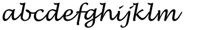 Lucida Handwriting Italic Font LOWERCASE