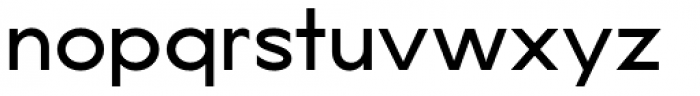 Lucifer Sans Expanded Regular Font LOWERCASE