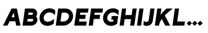 Lucifer Sans ExtraBold Italic Font