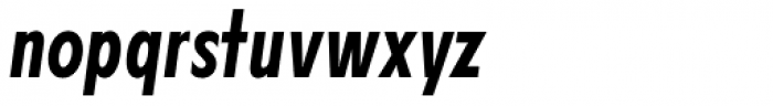 Lucifer Sans ExtraCondensed Medium Italic Font LOWERCASE