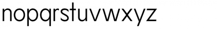 Lucifer Sans SemiCondensed ExtraLight Font LOWERCASE