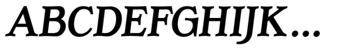 Luciferum Black Italic Font UPPERCASE