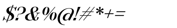 Lucius Demi Italic Font OTHER CHARS