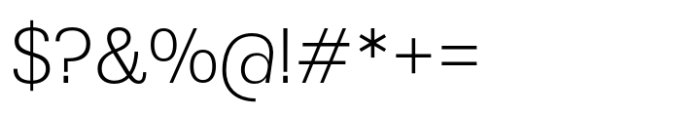 Lucius Sans Light Font OTHER CHARS