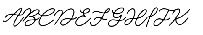 Luckangle Regular Font UPPERCASE