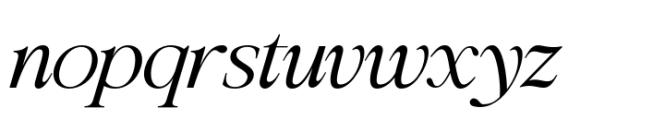 Luckiest Italic Font LOWERCASE