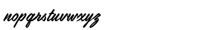 Lucky Lady Font LOWERCASE