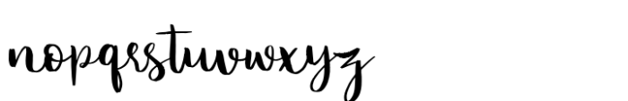 Luckylove Font LOWERCASE
