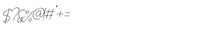 Lucylane Italic Font OTHER CHARS