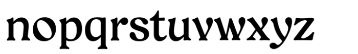 Lucyna Font LOWERCASE
