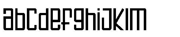 Ludane Condensed Ludane Regular FONT