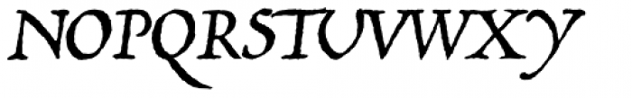 Ludovico Std Woodcut Font UPPERCASE