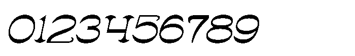 Ludowise Italic Font OTHER CHARS