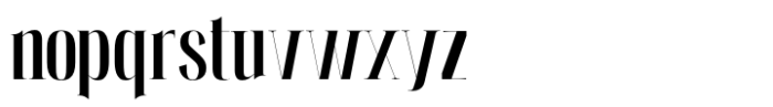 Ludwigon Font LOWERCASE