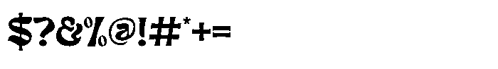Lufige Font OTHER CHARS