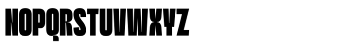 Lugak Sans Bold Compressed Font UPPERCASE