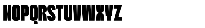 Lugak Sans Bold Condensed Font UPPERCASE